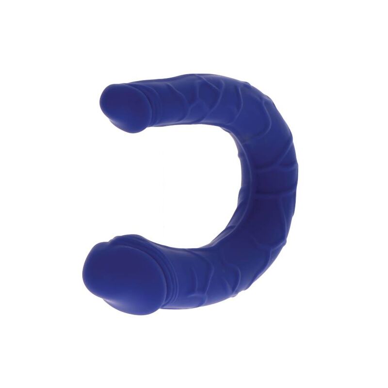 Get Real-Mini Doppio Dong Realistico Blu-Silicone · Dildo & Stimolatori (immagine 7)
