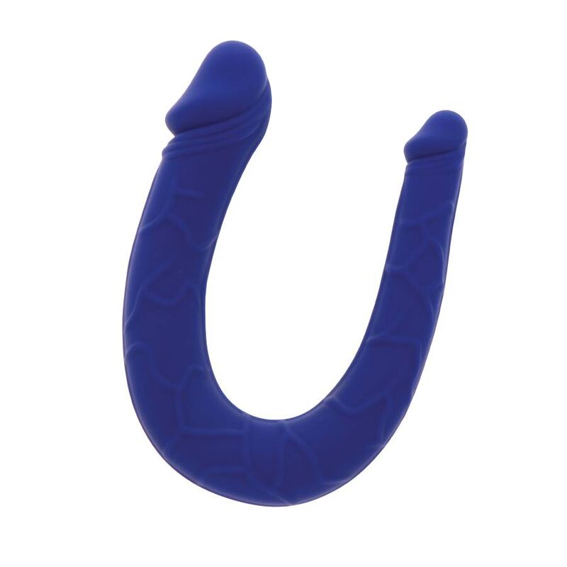 Get Real-Mini Doppio Dong Realistico Blu-Silicone · Dildo & Stimolatori (immagine 5)