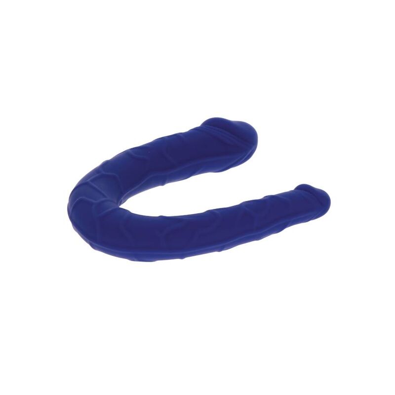 Get Real-Mini Doppio Dong Realistico Blu-Silicone · Dildo & Stimolatori (immagine 4)