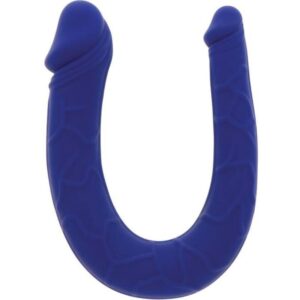 Get Real-Mini Doppio Dong Realistico Blu-Silicone · Dildo & Stimolatori