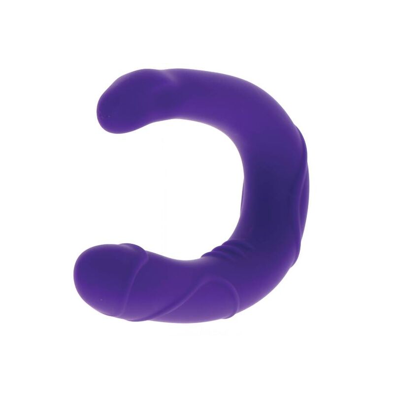 Get Real-Vogue Mini Doppio Dong Viola-Silicone · Dildo & Stimolatori (immagine 7)