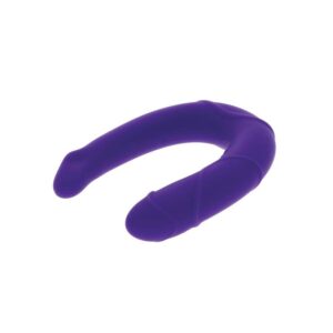Get Real-Vogue Mini Doppio Dong Viola-Silicone · Dildo & Stimolatori (immagine 5)