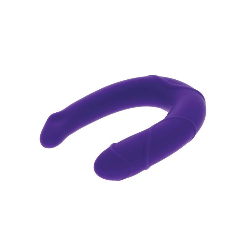 Get Real-Vogue Mini Doppio Dong Viola-Silicone · Dildo & Stimolatori (immagine 5)