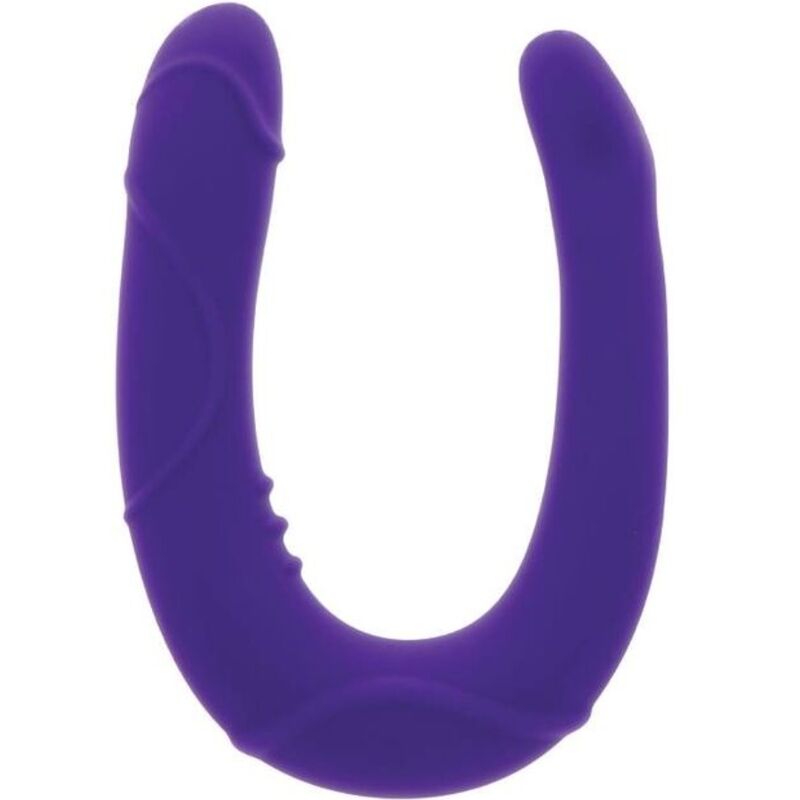 Get Real-Vogue Mini Doppio Dong Viola-Silicone · Dildo & Stimolatori