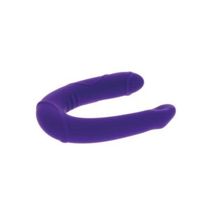 Get Real-Vogue Mini Doppio Dong Viola-Silicone · Dildo & Stimolatori (immagine 4)