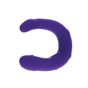 Get Real-Vogue Mini Doppio Dong Viola-Silicone · Dildo & Stimolatori (immagine 3)