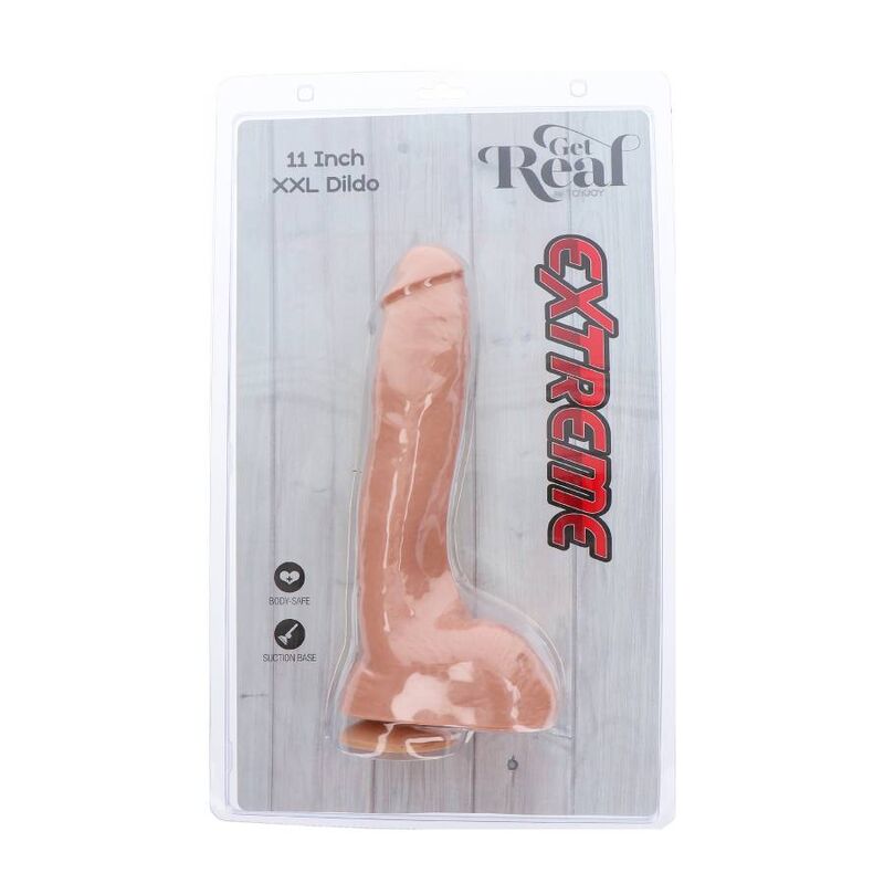 Get Real-Extreme Xxl Dildo 28 cm Natural-PVC, Ventosa 5 Get Real-Extreme Xxl Dildo 28 cm Natural-PVC, Ventosa · Dildo & Stimolatori (imaginea 5)