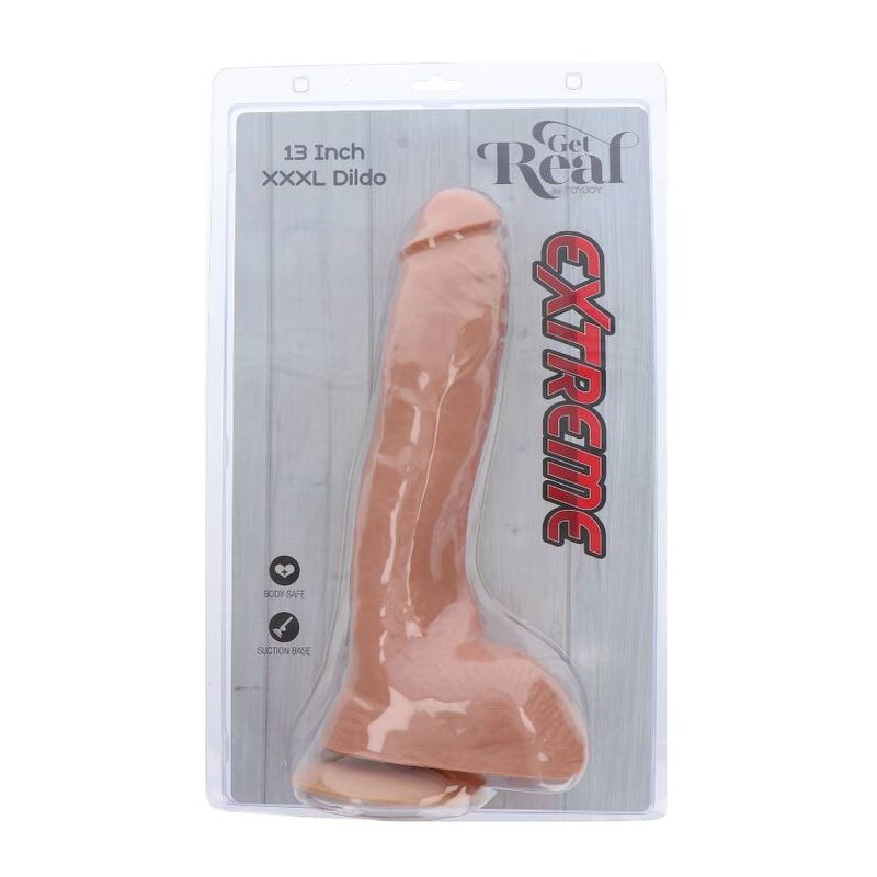 Get Real-Extreme Xxxl Dildo 34 cm Natural-PVC, Ventosa 5 Get Real-Extreme Xxxl Dildo 34 cm Natural-PVC, Ventosa · Dildo & Stimolatori (imaginea 5)