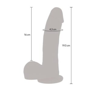 Get Real-Dildo Impulso Magnetico Pulsante Naturale-Silicone · Vibratori (imaginea 6)