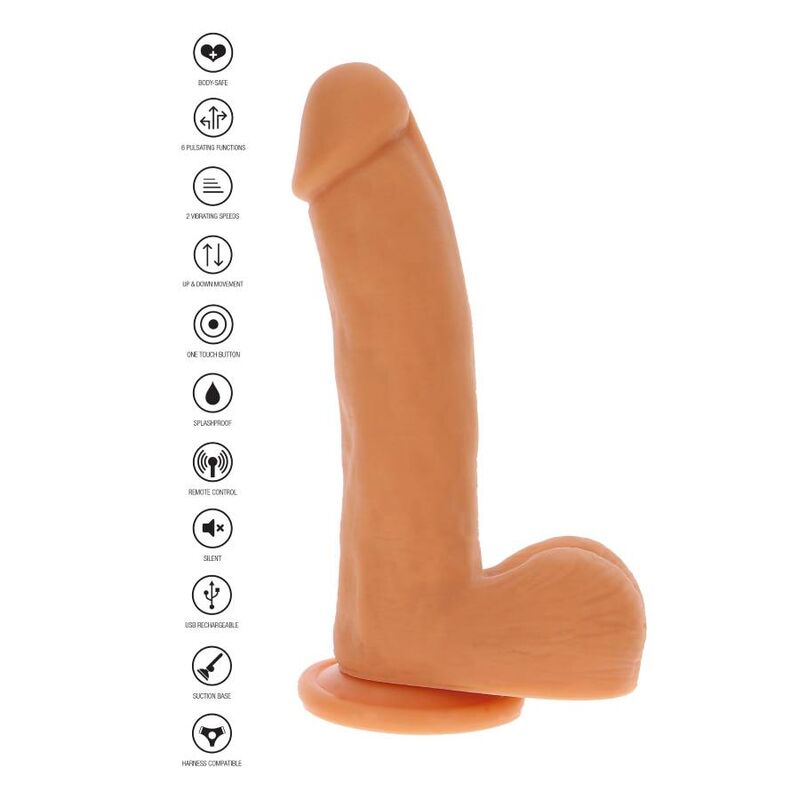 Get Real-Dildo Impulso Magnetico Pulsante Naturale-Silicone 2 Get Real-Dildo Impulso Magnetico Pulsante Naturale-Silicone · Vibratori (imaginea 2)