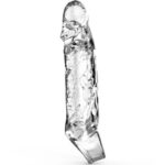 Get Real-Estensione Media 16 cm Trasparente-TPE · Anelli & Guaine per pene