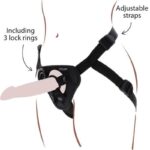Get Real-Imbracatura Strap-on Nero-Silicone · Strap-on & Imbracature