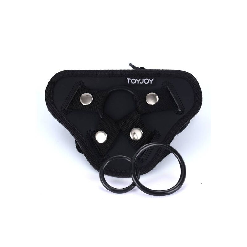 Get Real-Imbracatura Strap-on Nero-Silicone · Strap-on & Imbracature (immagine 2)