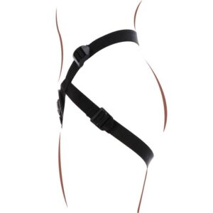 Get Real-Imbracatura Strap-on Pizzo Viola-Silicone · Strap-on & Imbracature (immagine 5)