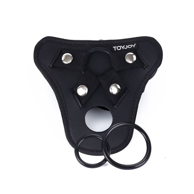 Get Real-Strap-on Pleasure Imbracatura Nero-Silicone · Strap-on & Imbracature (immagine 6)