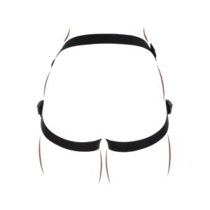 Get Real-Strap-on Pleasure Imbracatura Nero-Silicone · Strap-on & Imbracature (immagine 4)