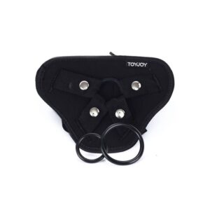 Get Real-Strap-on Deluxe Imbracatura per Dildo Nero-Silicone · Strap-on & Imbracature (immagine 8)