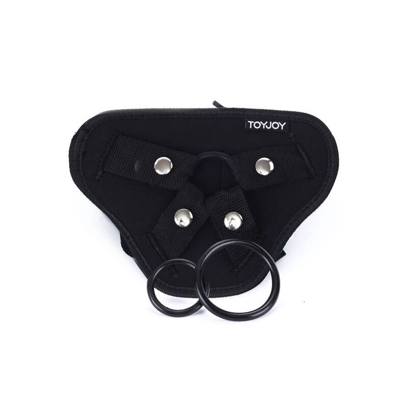 Get Real-Strap-on Deluxe Imbracatura per Dildo Nero-Silicone · Strap-on & Imbracature (immagine 8)