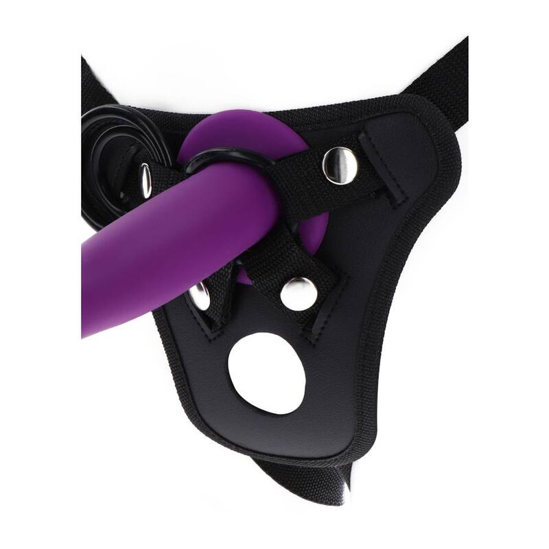 Get Real-Strap-on Pleasure Imbracatura Nero-Silicone · Strap-on & Imbracature (immagine 2)