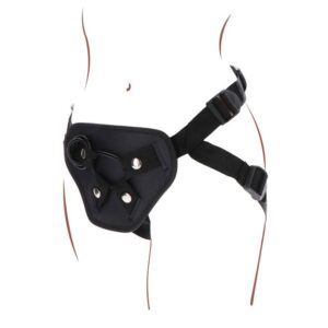 Get Real-Strap-on Deluxe Imbracatura per Dildo Nero-Silicone · Strap-on & Imbracature (immagine 5)