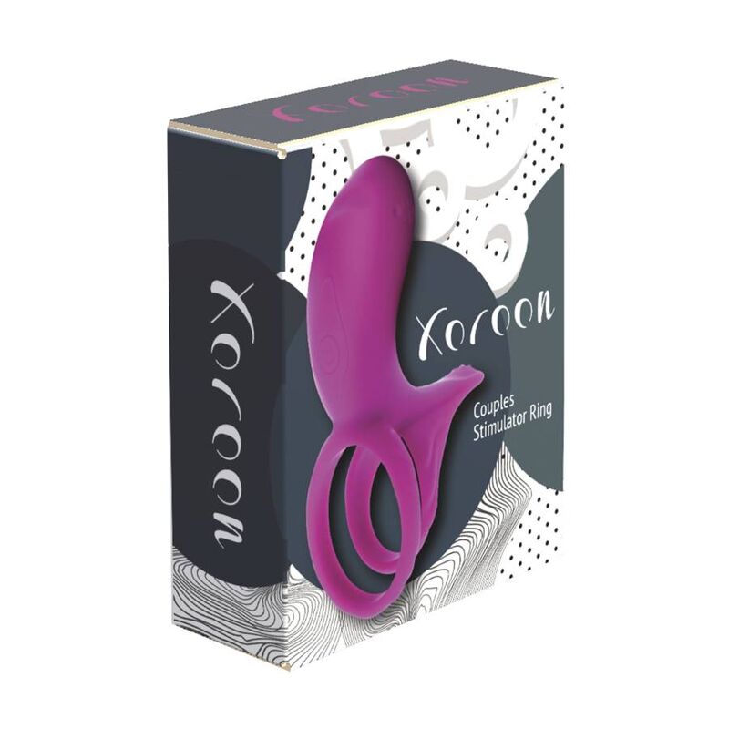 Xocoon-Anello Vibratore per Coppia Fucsia 3 Xocoon-Anello Vibratore per Coppia Fucsia · Anelli & Guaine per pene (imaginea 3)