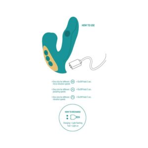Xocoon-Eternal Love Vibe Stimolatore Verde · Vibratori (imaginea 6)