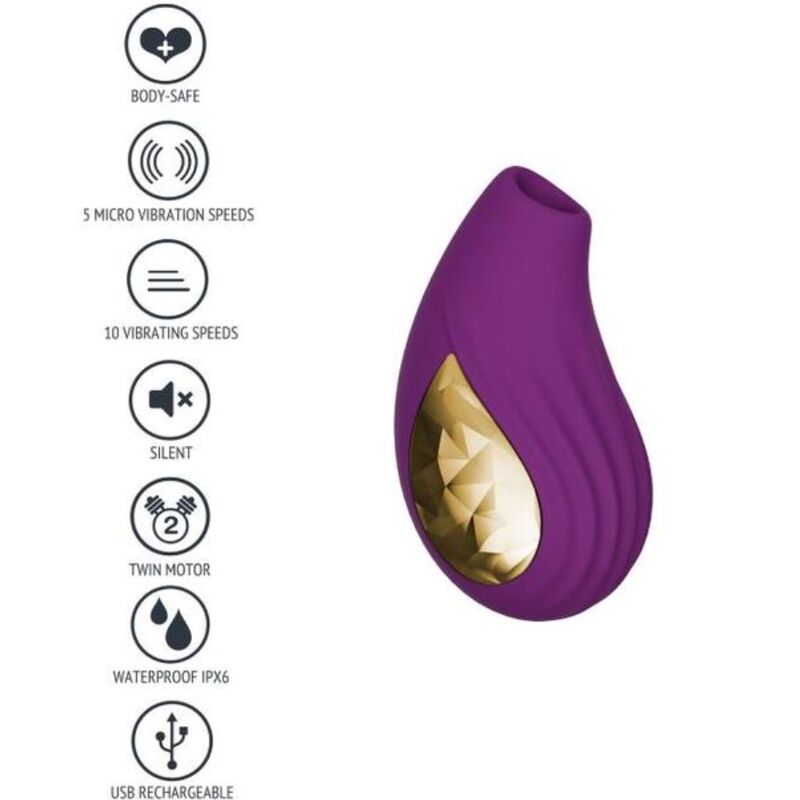 Xocoon-Divine Love Stimolatore clitorideo Viola