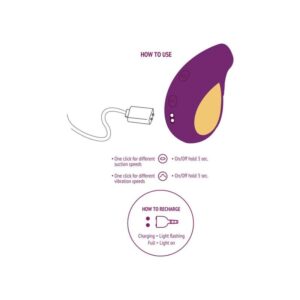 Xocoon-Divine Love Stimolatore clitorideo Viola · Vibratori (immagine 5)