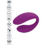 Xocoon-Bound Love Vibrator per Coppia, Viola-Telecomando · Vibratori