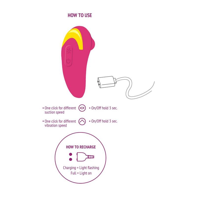 Xocoon-Infinite Love Stimolatore Fucsia 7 Xocoon-Infinite Love Stimolatore Fucsia · Vibratori (imaginea 7)