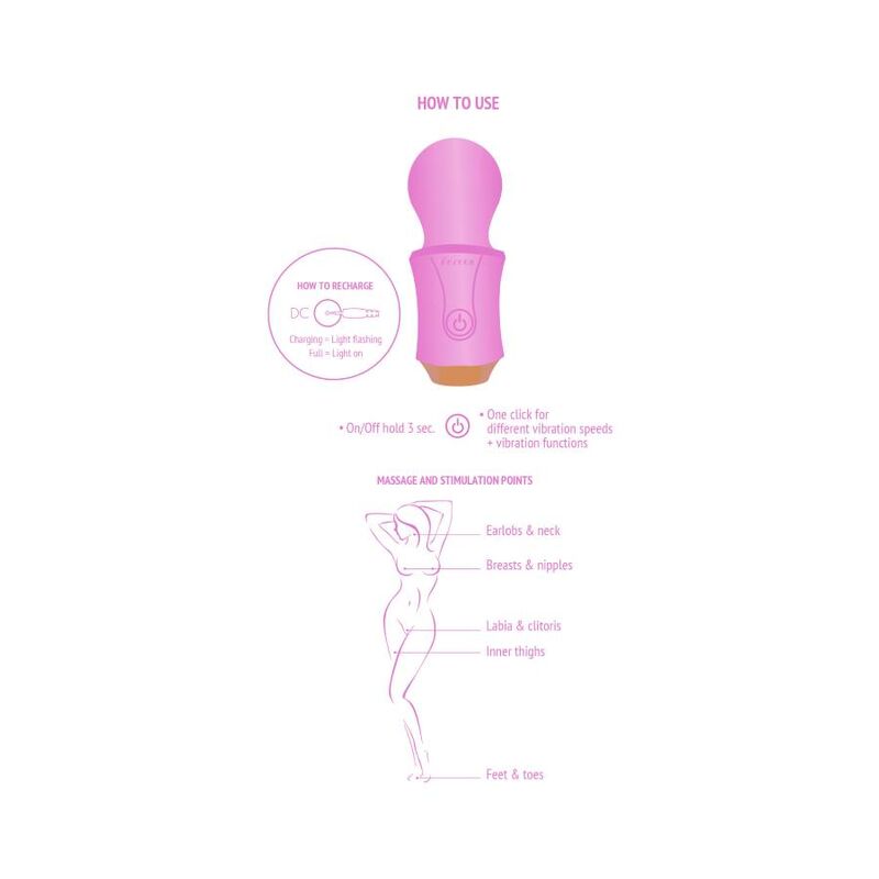 Xocoon-The Traveller Wand Vibratore ricaricabile USB · Vibratori (imaginea 5)