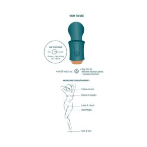 Xocoon-The Traveller Wand Vibratore ricaricabile USB · Vibratori (imaginea 14)