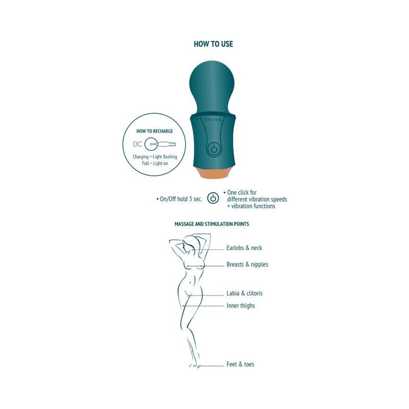 Xocoon-The Traveller Wand Vibratore ricaricabile USB · Vibratori (imaginea 14)