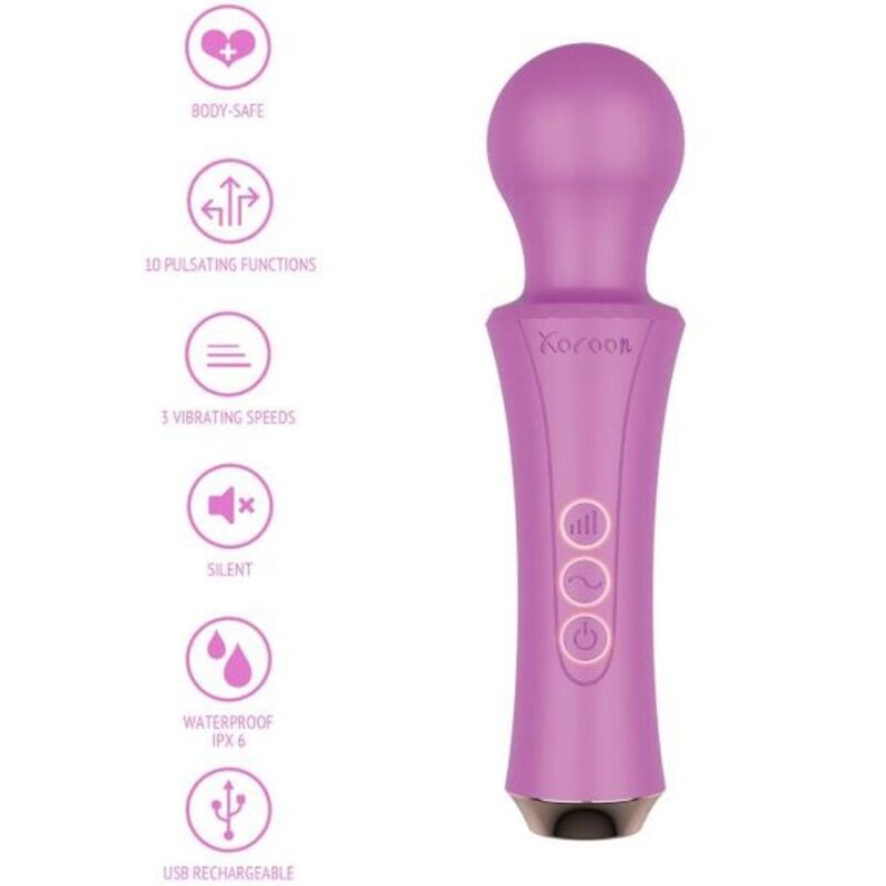 Xocoon-Wand Massager Personale Fucsia Ricaricabile 8 Xocoon-Wand Massager Personale Fucsia Ricaricabile · Vibratori (imaginea 8)