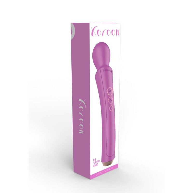 Xocoon-Wand Curvato Fucsia Ricaricabile USB · Vibratori (imaginea 8)