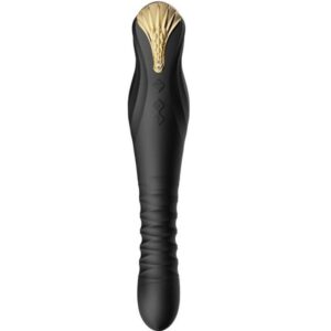 Zalo-King Thruster Negru-Silicon, 3 Trepte, Reincarcabil · Vibratoare