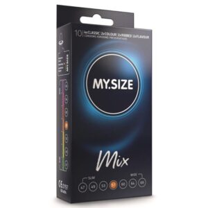 My Size Mix-Miscela di preservativi 57 mm, 10 Pezzi 2 My Size Mix-Miscela di preservativi 57 mm, 10 Pezzi · Preservativi