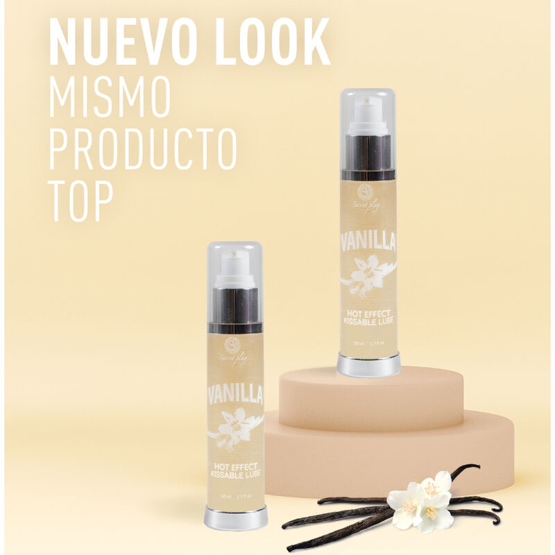 Secretplay Cosmetic-Lubrificante 2-1 Effetto Riscaldatore Vaniglia, 50 Ml · Lubrificanti (imaginea 4)