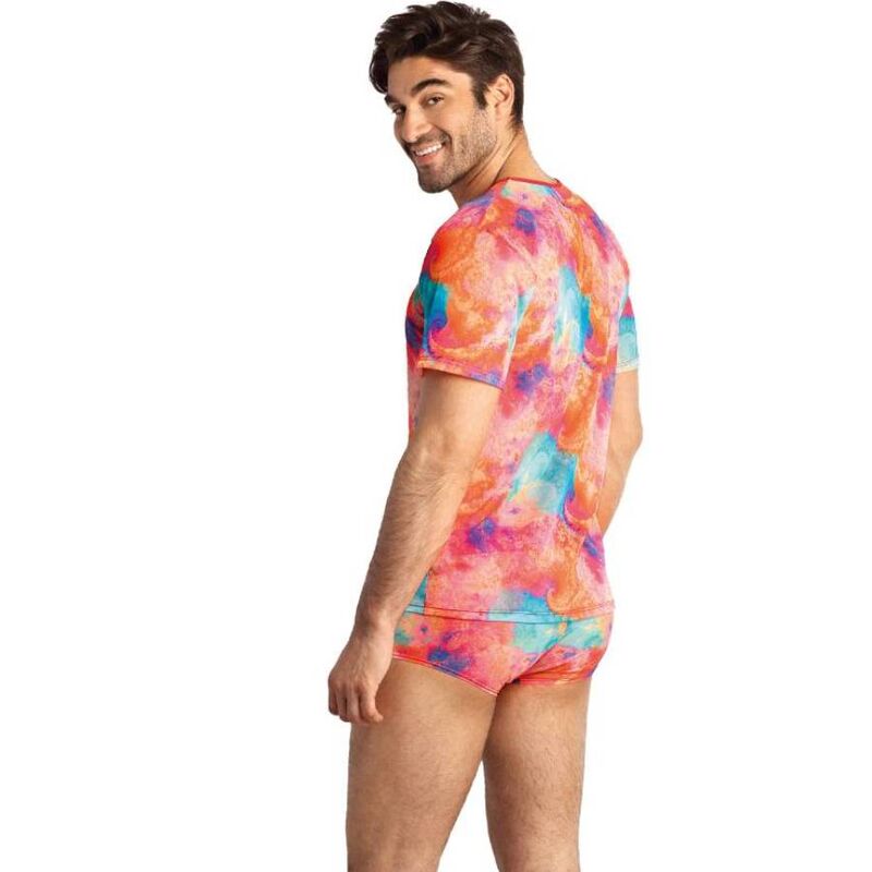 Anais Men-Falcon T-shirt in lycra con stampa 1 Anais Men-Falcon T-shirt in lycra con stampa — ANAIS LUXURY LINGERIE · Intimo uomo (immagine 2)