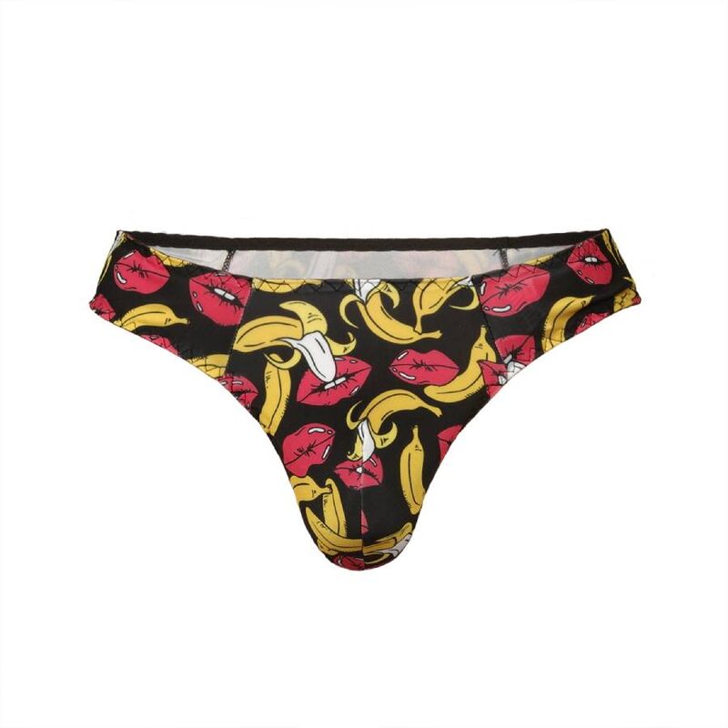 Anais Men-Banana Tanga Maschio con Stampa Banana 3 Anais Men-Banana Tanga Maschio con Stampa Banana · Intimo uomo (imaginea 3)