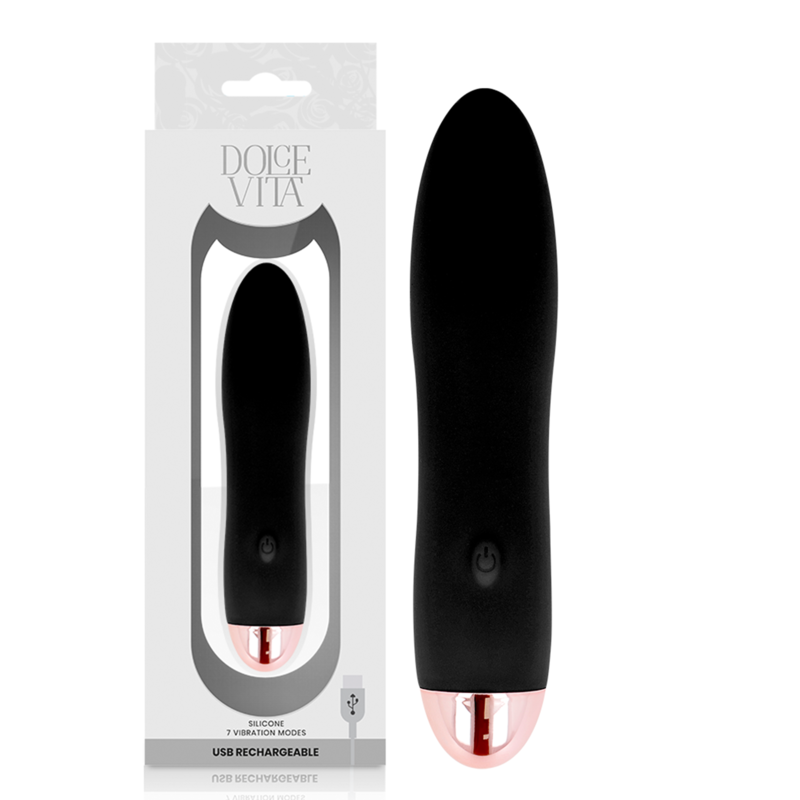 Dolce Vita-Vibratore ricaricabile Four 7 Velocità-Silicone 18 Dolce Vita-Vibratore ricaricabile Four 7 Velocità-Silicone · Vibratori (imaginea 4)