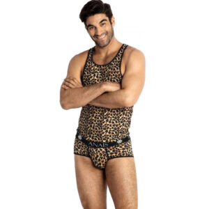 Anais Men-Mercury Top con Stampa Animale