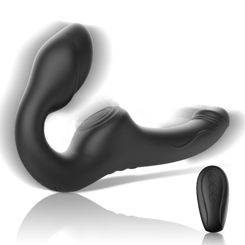 Ibiza Technology-Vibratore senza spalline con telecomando e · Strap-on & Imbracature (immagine 2)