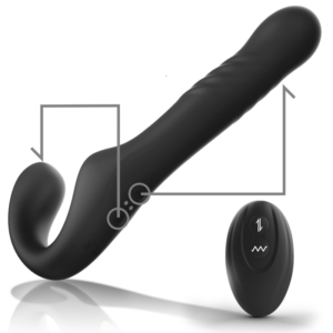 Ibiza Technology-Vibratore senza spalline con telecomando · Strap-on & Imbracature (immagine 3)