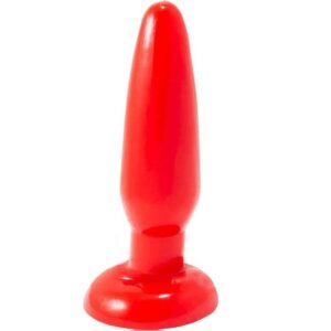 Baile Anal-Plug Anal Mic Roșu 15 Cm-Ventuza · Accesorii BDSM