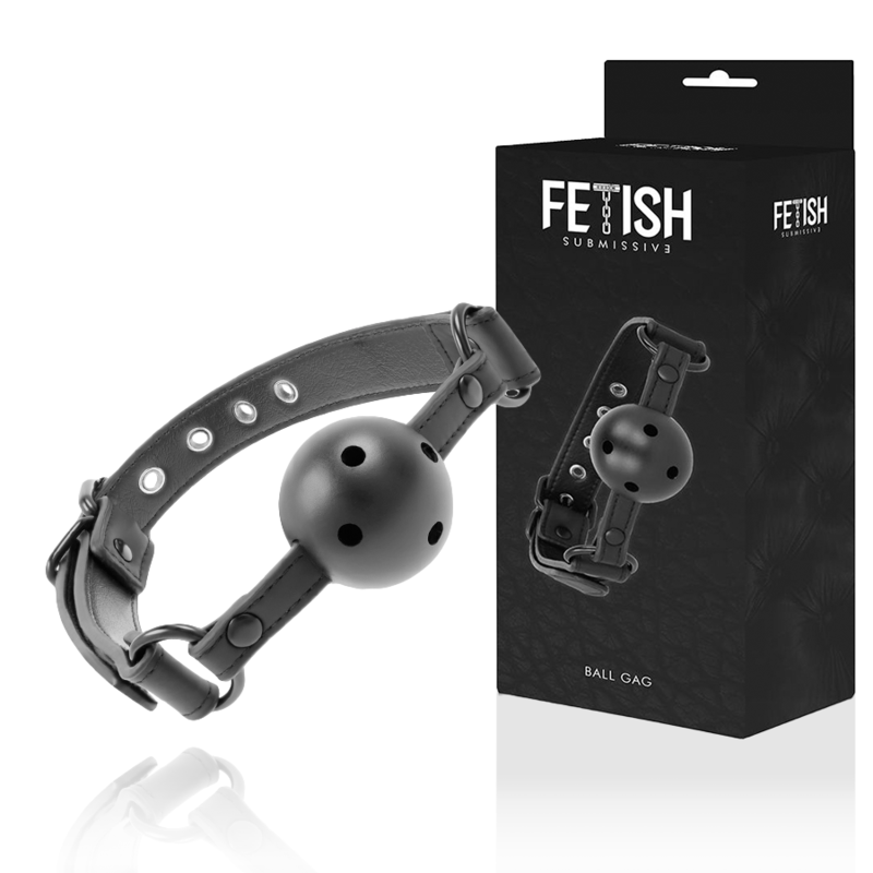 Fetish Submissive Bondage-Morsetto respirabile in pelle vegana · Accessori BDSM (imaginea 4)
