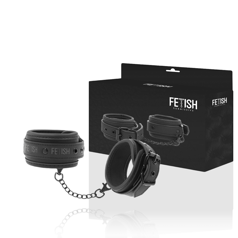 Fetish Submissive Bondage-Manette per caviglie di pelle vegana 3 Fetish Submissive Bondage-Manette per caviglie di pelle vegana · Bondage & Manette (imaginea 3)