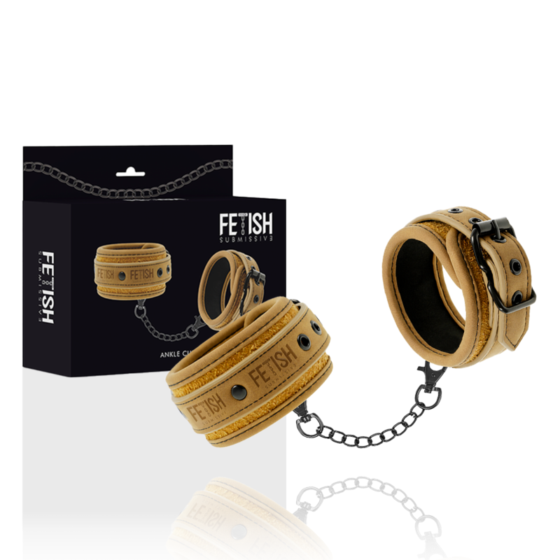 Fetish Submissive Origin-Polsini per caviglie in pelle vegana · Bondage & Manette (immagine 2)
