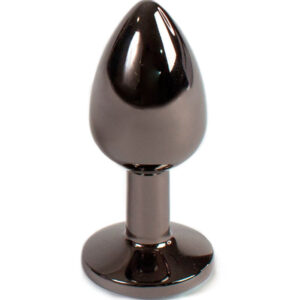 Secretplay Toys-Gunmetal Plug anale Taglia S 7 cm