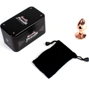 Secretplay Toys-Plug anale in metallo Oro Rosa, Taglia S, 7 cm · Accessori BDSM (imaginea 4)